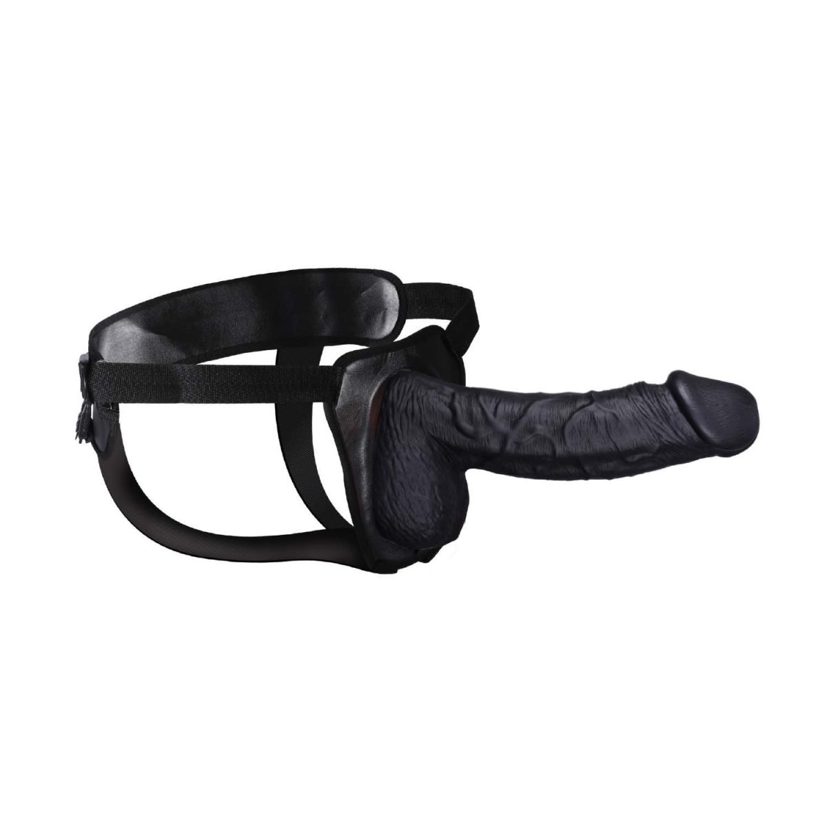 Erection Assistant Hollow Strap-On 8.5 Black " - Image 3