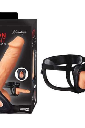 Erection Assistant Hollow Strap-On 9.5In White