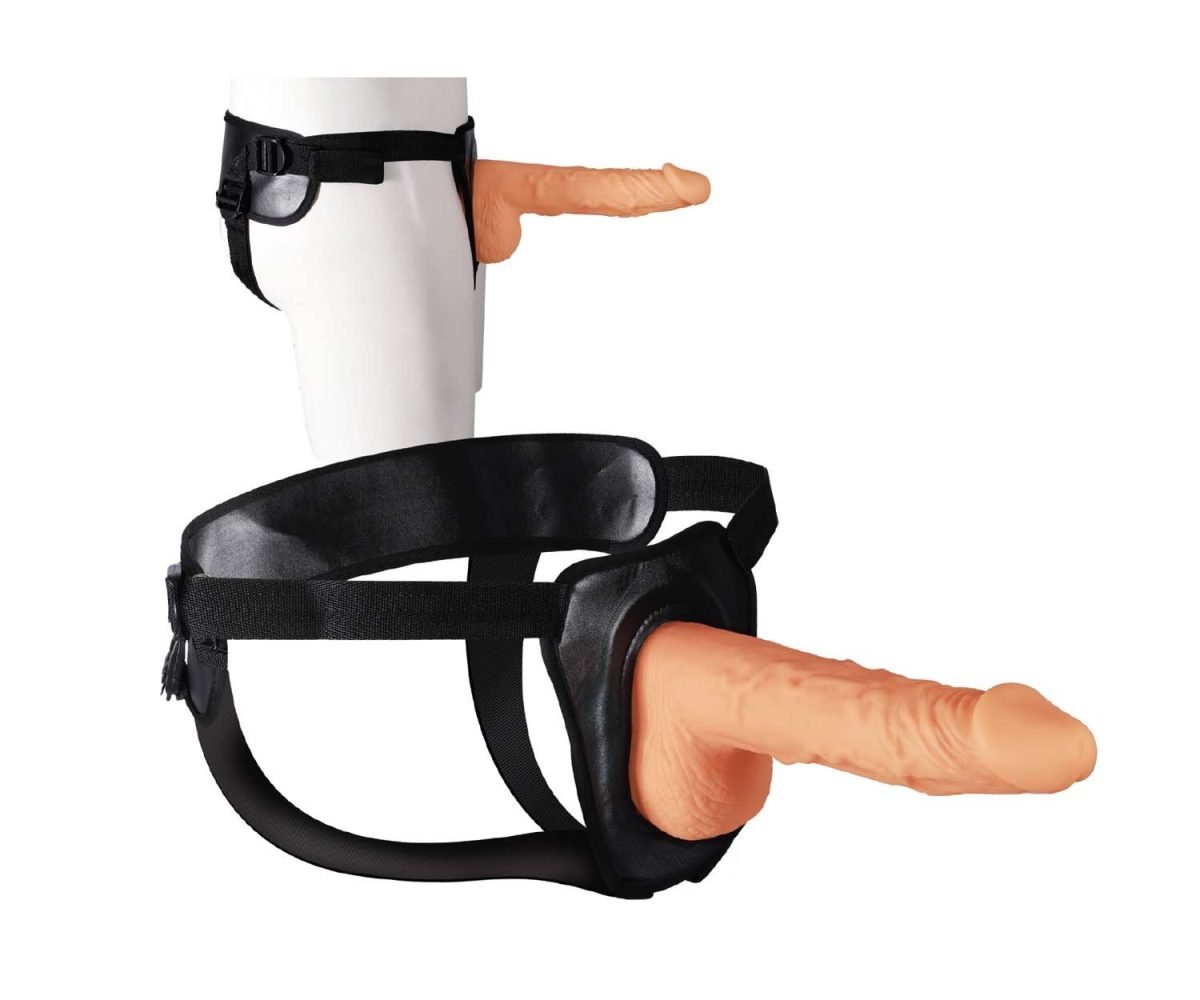 Erection Assistant Hollow Strap-On 9.5In White - Image 2