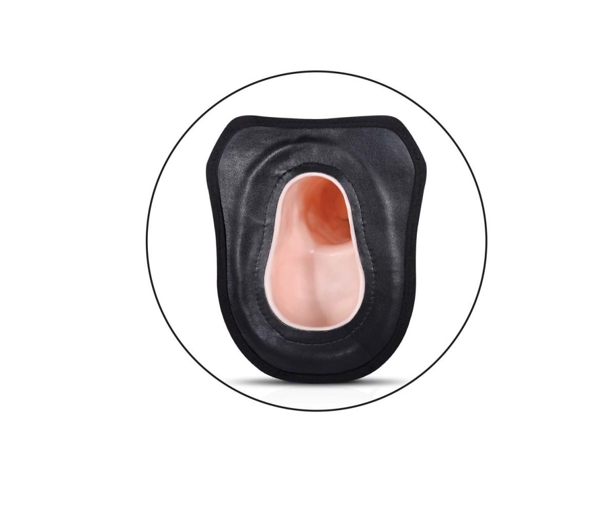 Erection Assistant Hollow Strap-On 9.5In White - Image 3