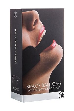 BRACE BALL GAG BLACK