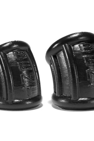 Bent-2 Curved Ballstretcher Oxballs Silicone Smoosh Blk (Net)