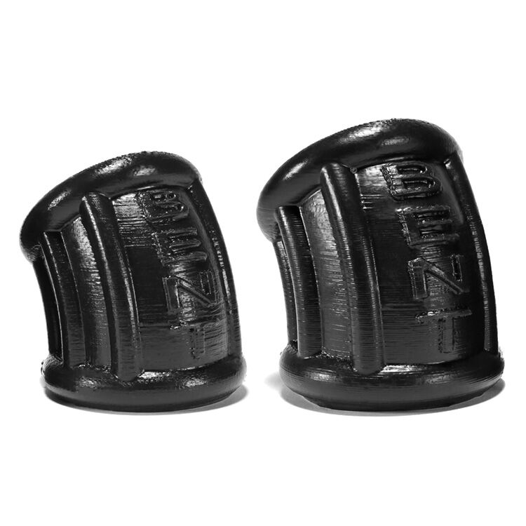 Bent-2 Curved Ballstretcher Oxballs Silicone Smoosh Blk (Net)