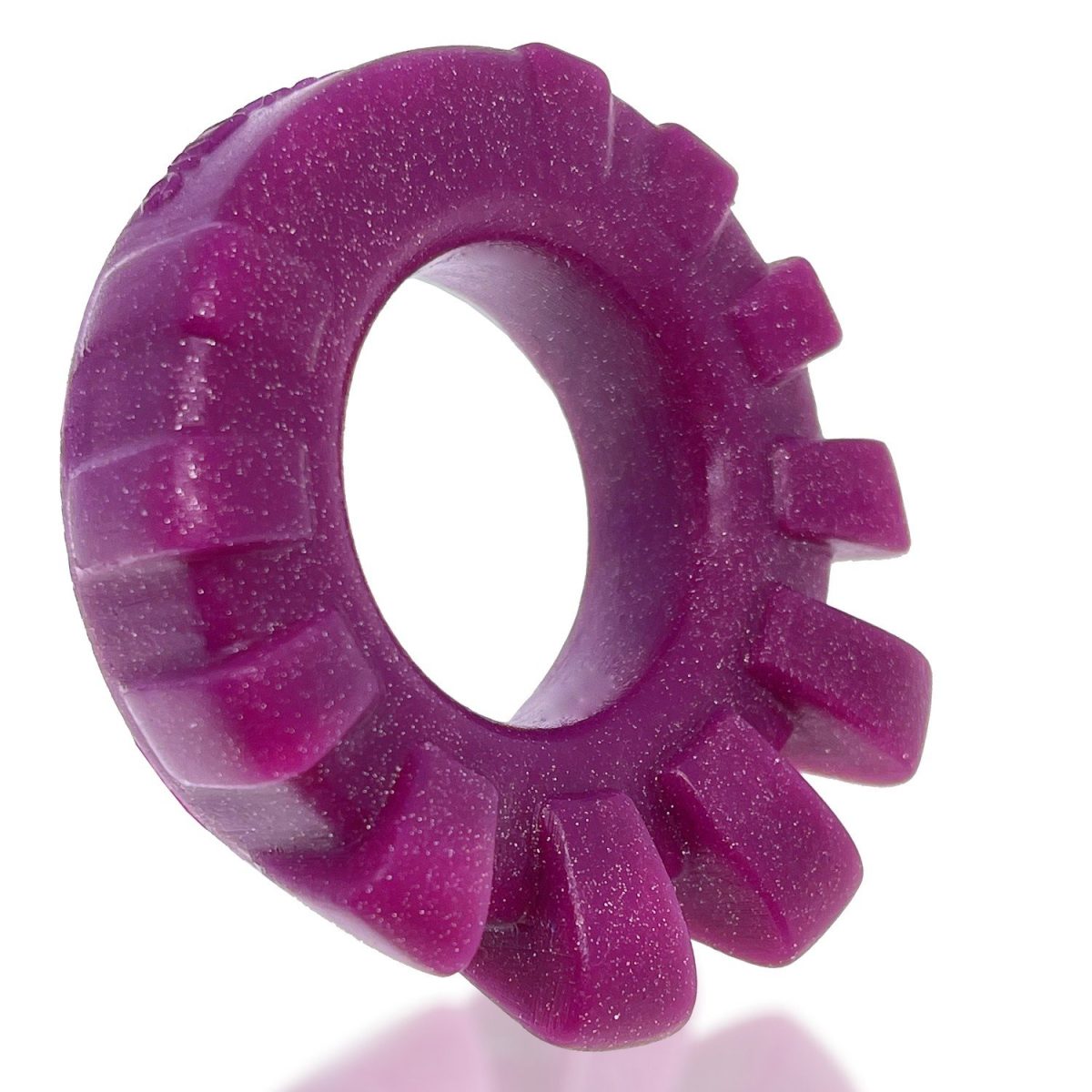 Cock-Lug Lugged Cockring Plum (Net) - Image 8