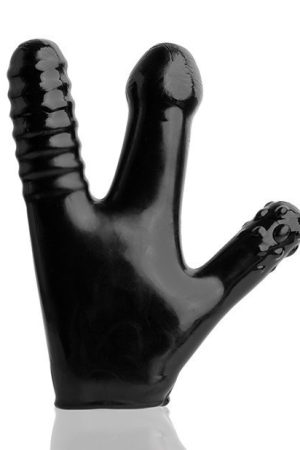 Oxballs Claw Glove Black 3 Finger Dildos