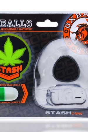 STASH COCKRING W/ CAPSULE INSERT CLEAR (NET)