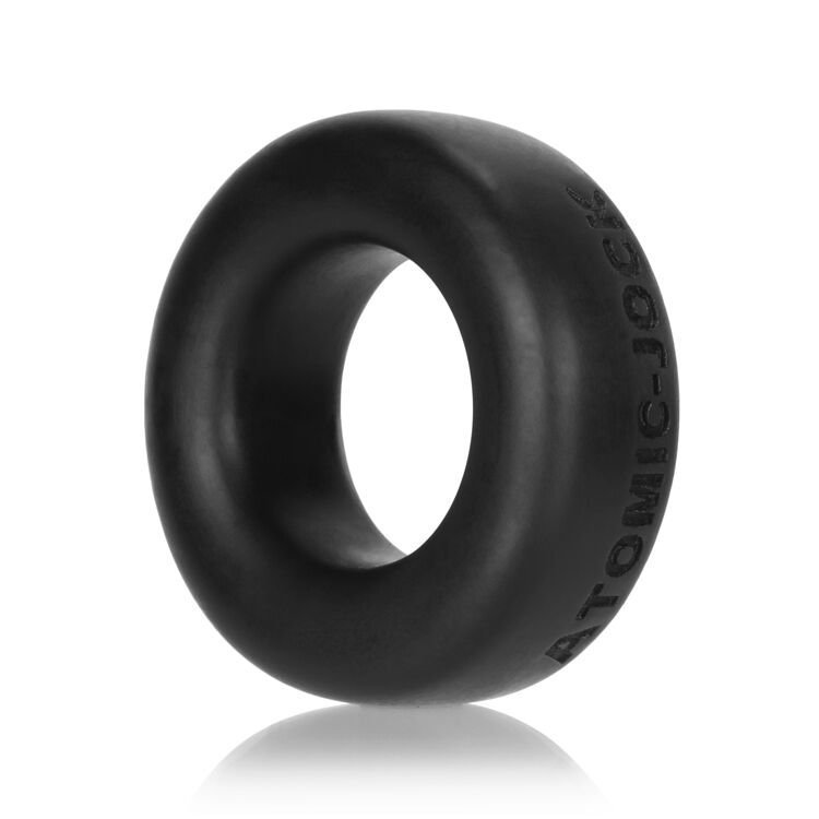 Cock-T Small Comfort Cockring Atomic Jock/Oxballs Silicone Smoosh Black(Net) - Image 3