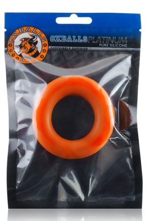 Cock-T Small Comfort Cockring Atomic Jock/Oxballs Silicone Smoosh Orange(Net)