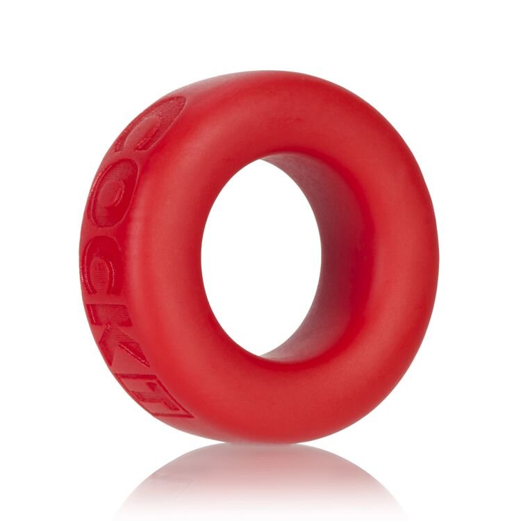 Cock-T Small Comfort Cockring Atomic Jock/Oxballs Silicone Smoosh Red(Net)
