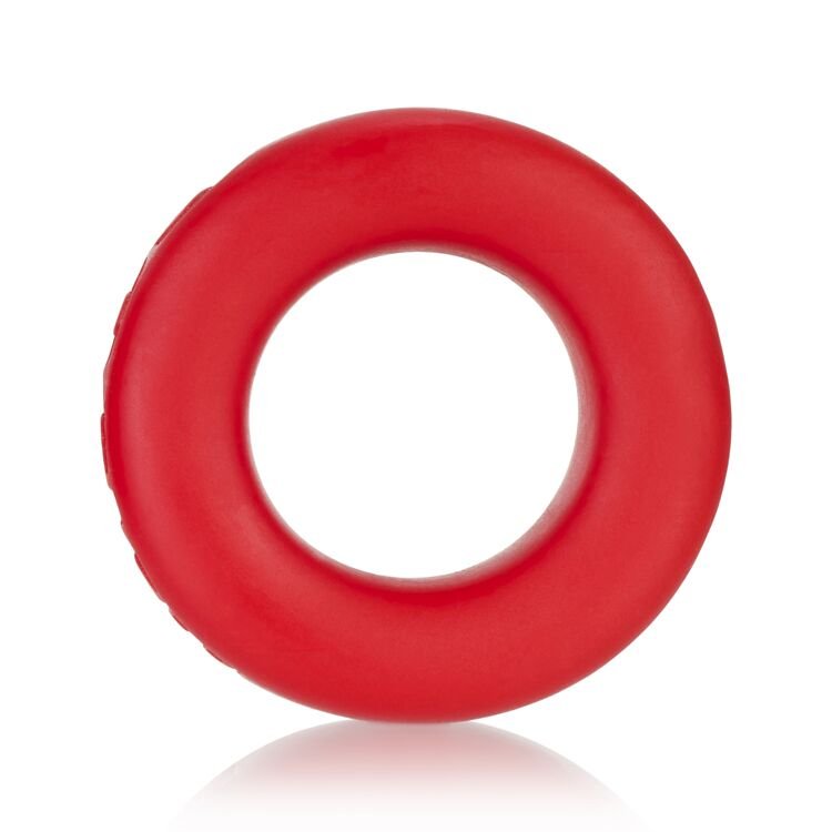 Cock-T Small Comfort Cockring Atomic Jock/Oxballs Silicone Smoosh Red(Net) - Image 2