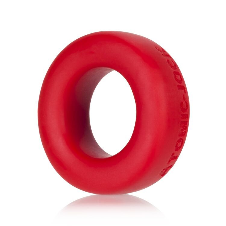 Cock-T Small Comfort Cockring Atomic Jock/Oxballs Silicone Smoosh Red(Net) - Image 3