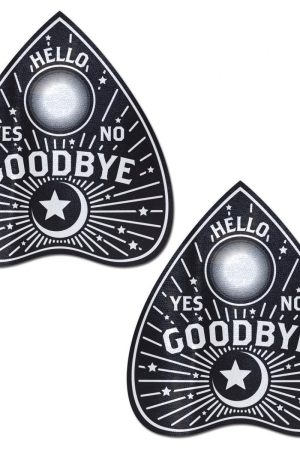 Pastease Liquid Black Ouija Planchette W/ Stars Set