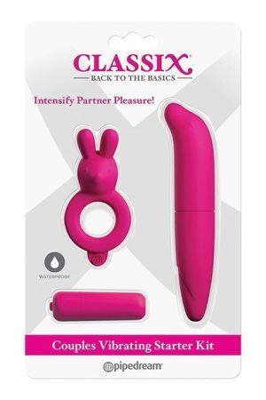 CLASSIX COUPLES VIBRATING STARTER KIT