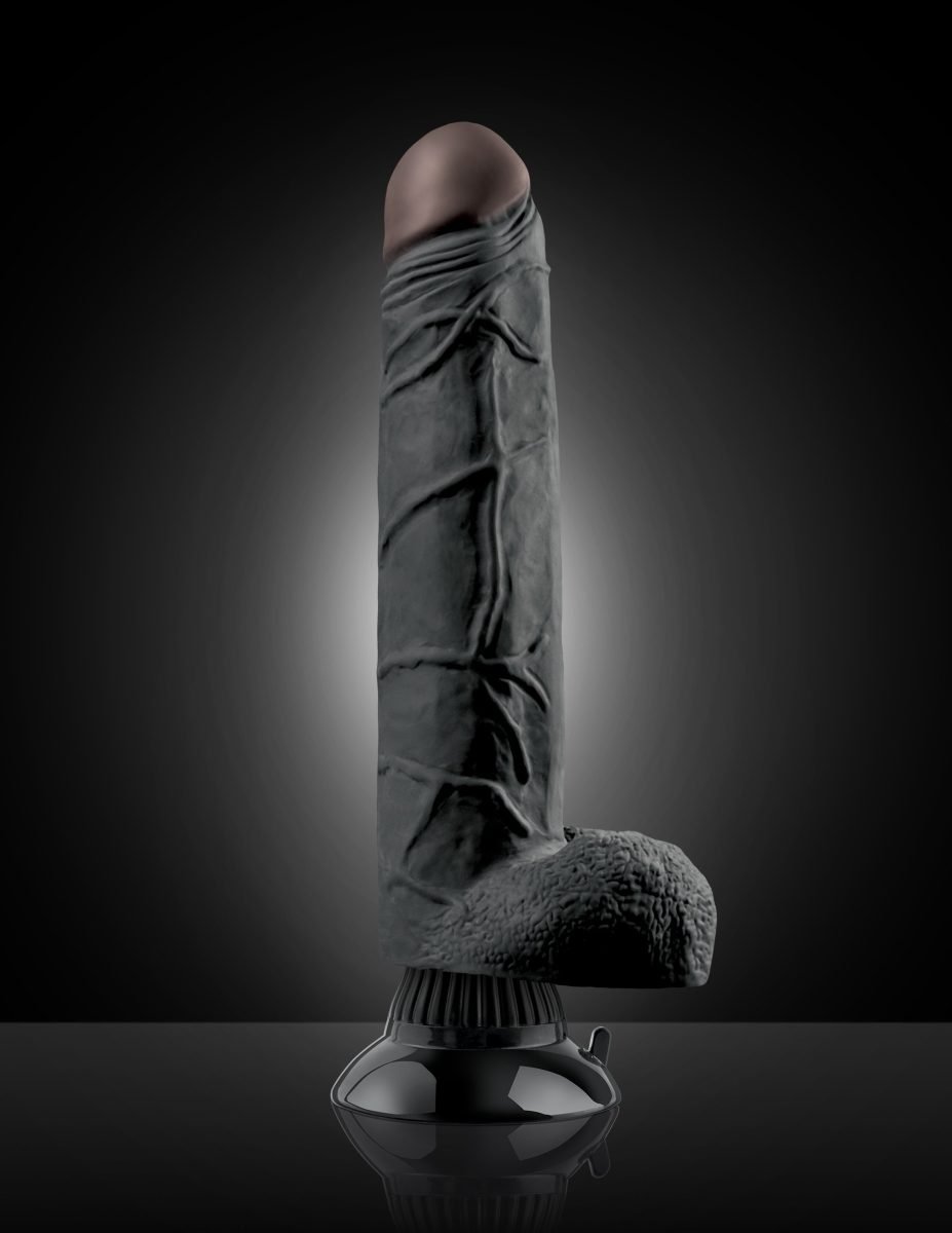 REAL FEEL DELUXE #7 BLACK 9IN - Image 3