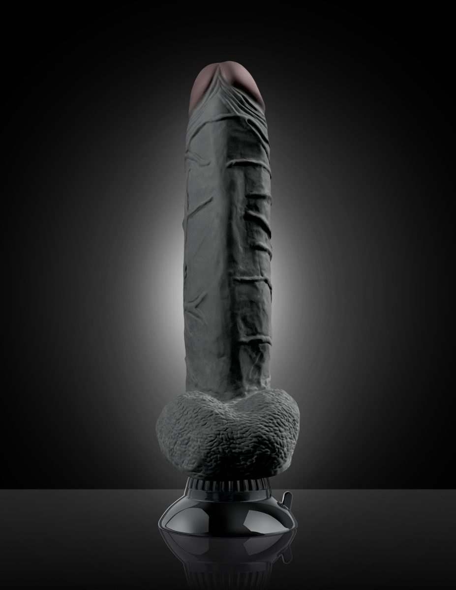 REAL FEEL DELUXE #7 BLACK 9IN - Image 4