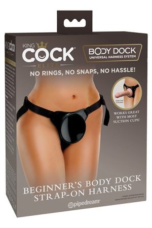 King Cock Elite Beginners Body Dock Strap On Harness