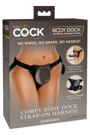 King Cock Elite Comfy Body Dock Strap On Harness