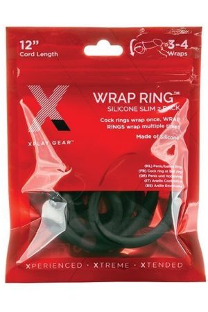 Xplay Silicone 12 Slim Wrap Ring "