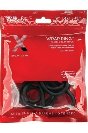 Xplay 3 Pk Silicone Slim Wrap Ring (9 12 15)