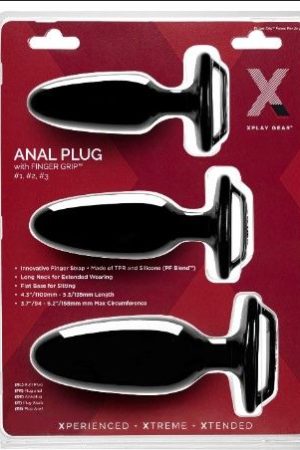 Xplay Finger Grip Plug Starter Kit- Plug #1 #2 #3