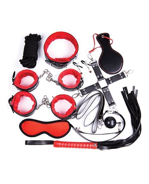 Plesur Deluxe Bondage Kit - Black/red - Image 3