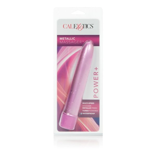 METALLIC 6.5IN MASSAGER PINK - Image 4