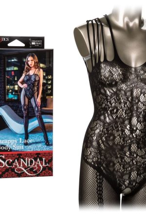 Scandal Strappy Lace Body Suit