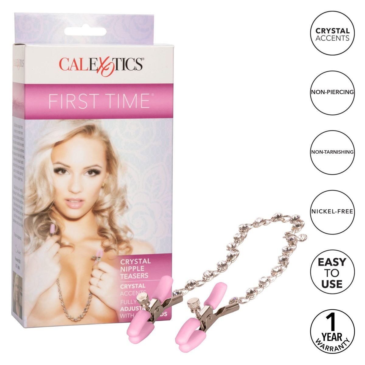 First Time Crystal Nipple Teasers - Image 6