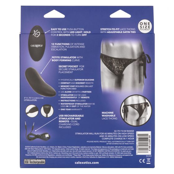 Remote Control Lace Thong Set - Image 4