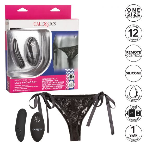 Remote Control Lace Thong Set - Image 6