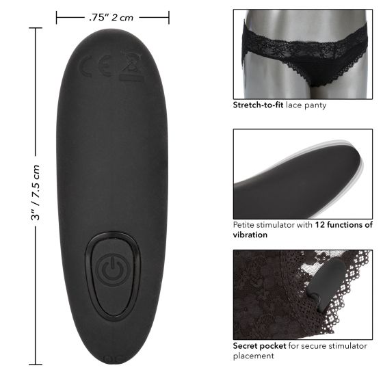 Remote Control Lace Panty Set S/M - Image 5