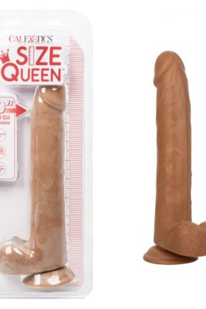 Size Queen 10In Brown