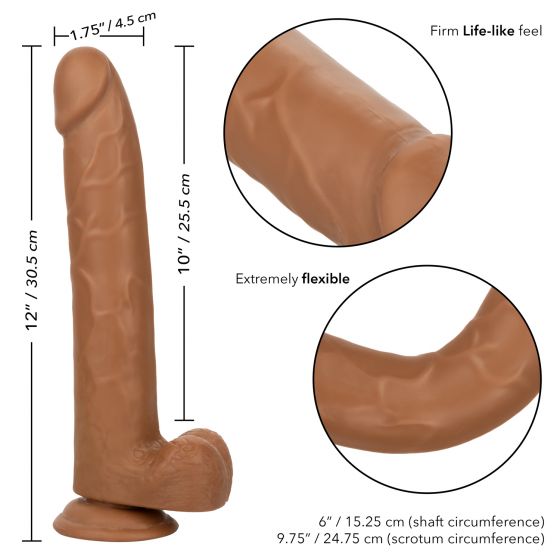 Size Queen 10In Brown - Image 5