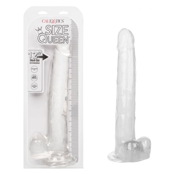 Size Queen 12In Clear