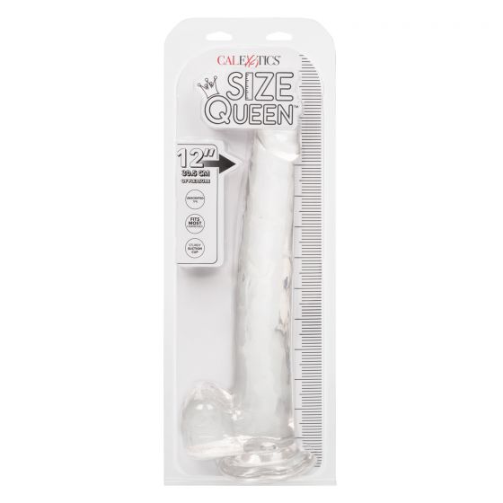 Size Queen 12In Clear - Image 3