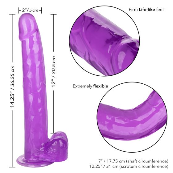 Size Queen 12In Purple - Image 5