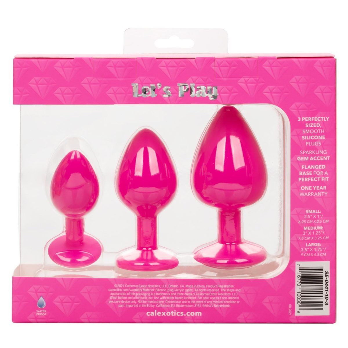 Cheeky Gems 3Pc Set Pink - Image 8
