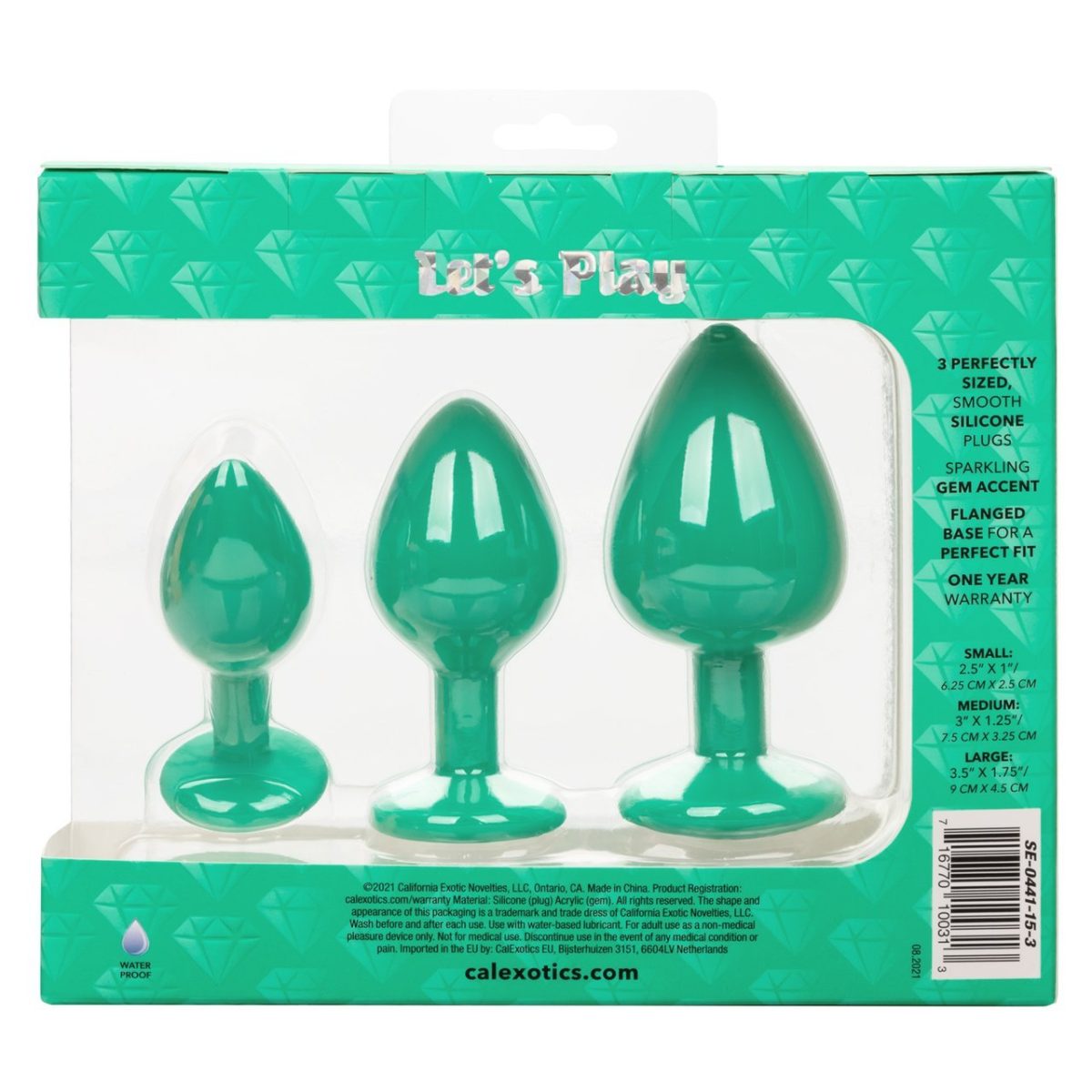 Cheeky Gems 3Pc Set Green - Image 8