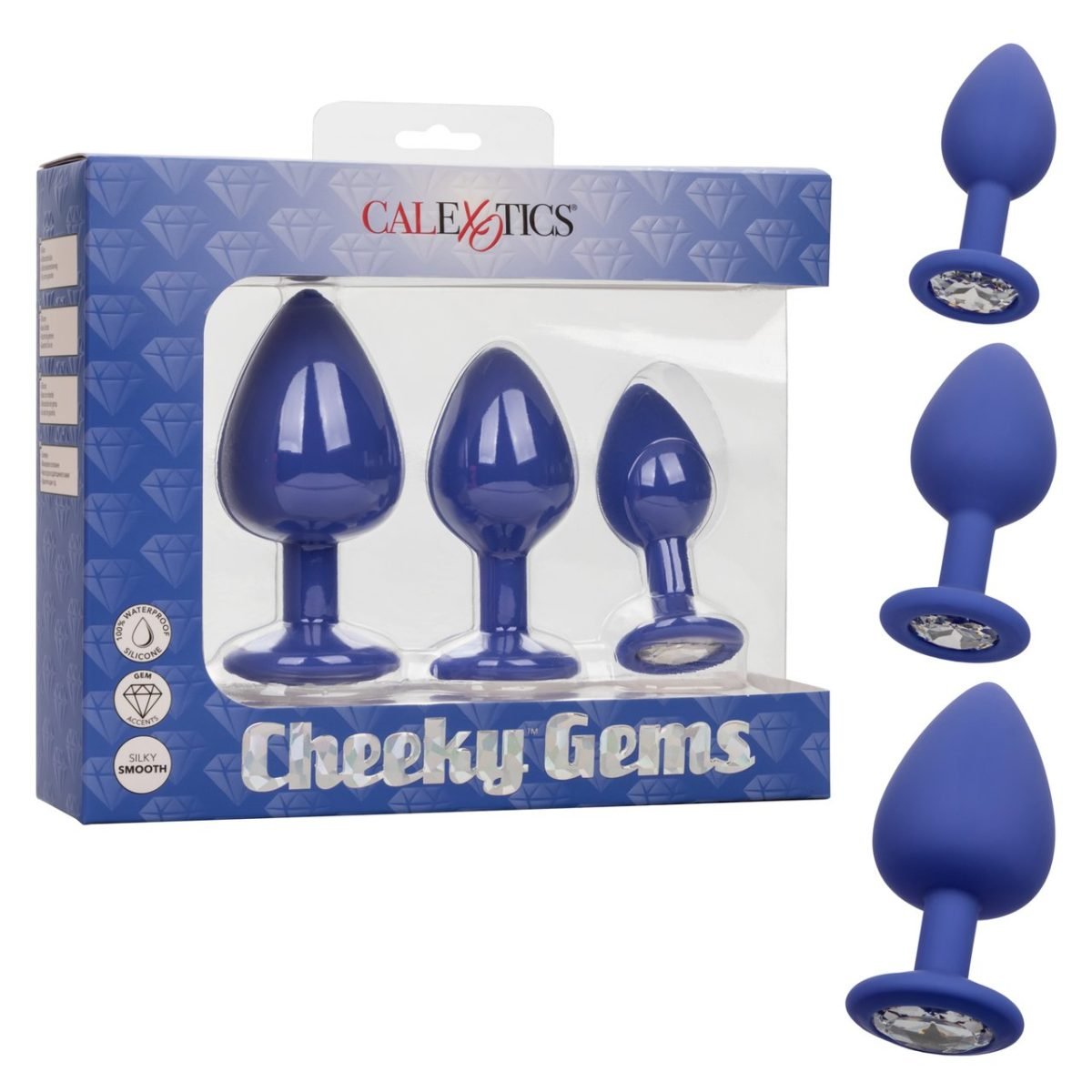 Cheeky Gems 3Pc Set Purple