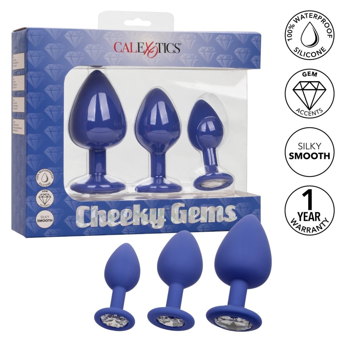 Cheeky Gems 3Pc Set Purple - Image 7