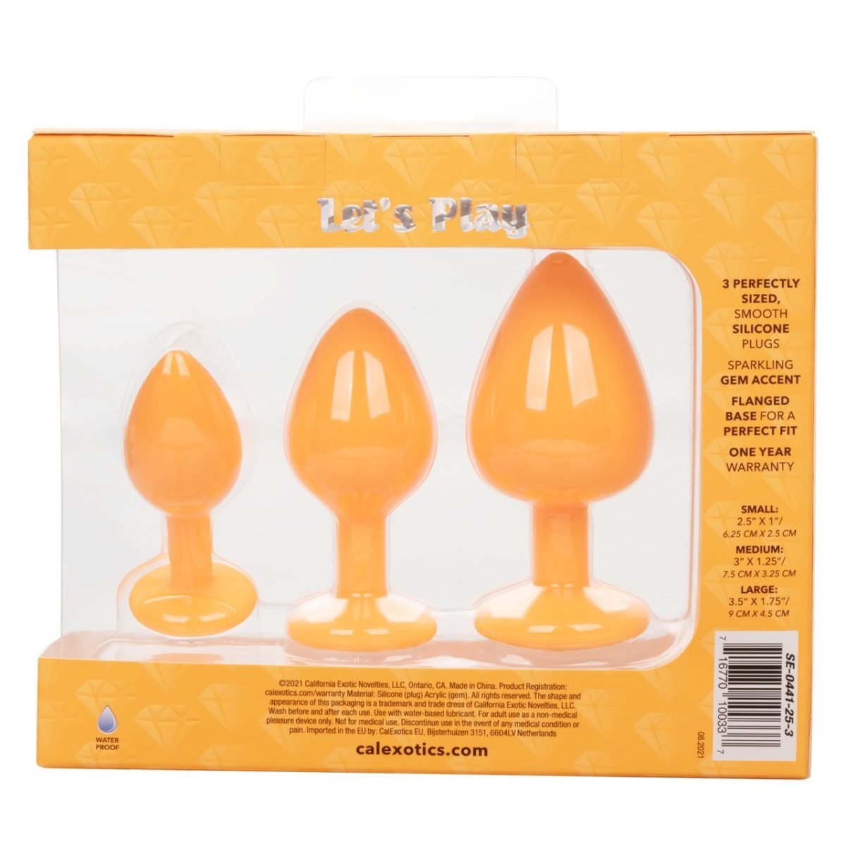 Cheeky Gems 3Pc Set Orange - Image 5