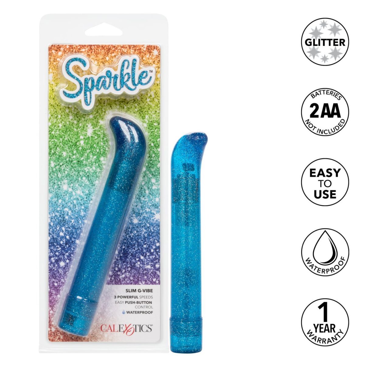 Sparkle Slim G-Vibe Blue - Image 6