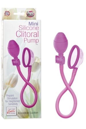 MINI SILICONE CLITORAL PUMP PINK