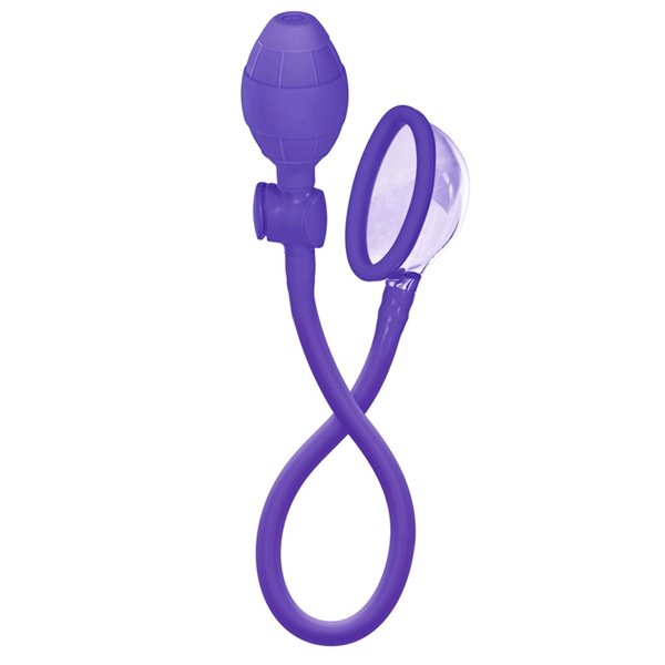 MINI SILICONE CLITORAL PUMP PURPLE - Image 2
