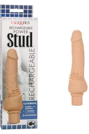 Rechargeable Power Stud Cliterrific Ivory