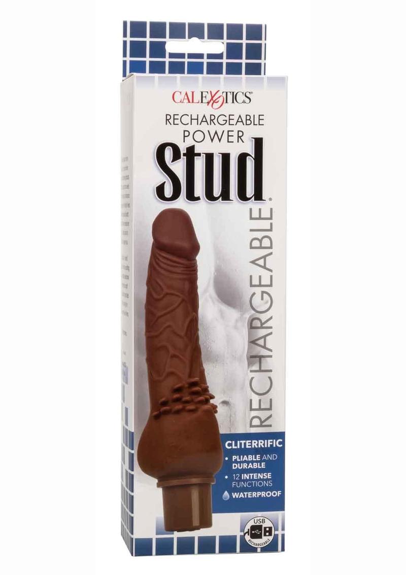 Rechargeable Power Stud Cliterrific Brown - Image 8