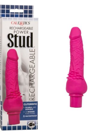 Rechargeable Power Stud Cliterrific Pink