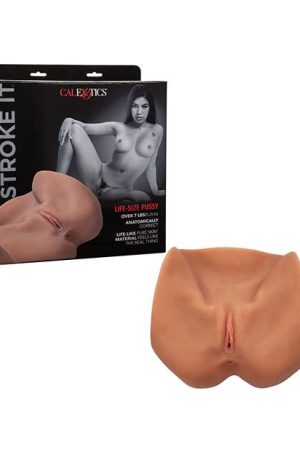 Stroke It Life-Size Pussy Brown
