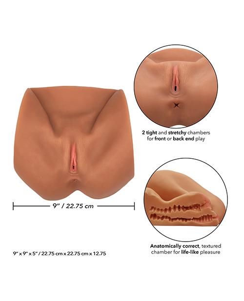 Stroke It Life-Size Pussy Brown - Image 3