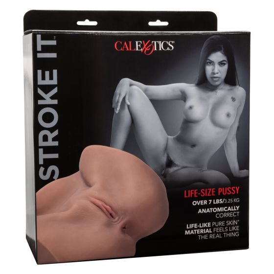 Stroke It Life-Size Pussy Brown - Image 4